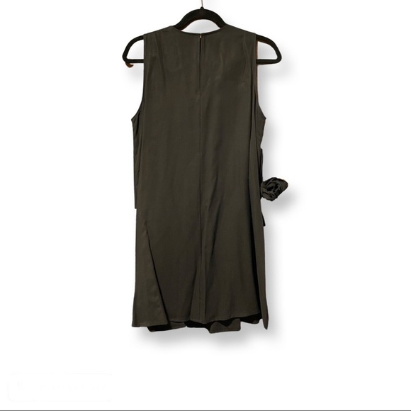 BCBGeneration Black Asymmetrical Dress Medium - Picture 3 of 4